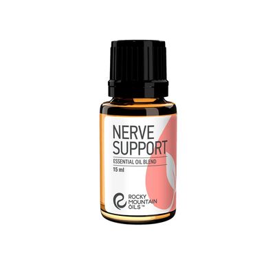 Rocky Mountain Oils Nerve Support Essential Oil Blend with 100% Pure and Natural Essential Oils - Relaxing Aromatherapy Oils for Diffuser, Massage Oil for Massage Therapy - 15ml