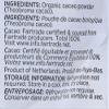 Navitas Organics Cacao Powder, Bags, 30 Servings, 1 Pound (Pack of 1), 16 Ounce view 3