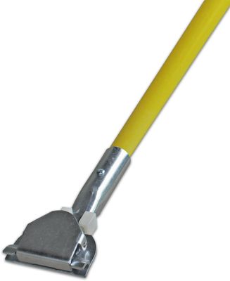 Dust Mop Handles - 6 Pack | 60" Fiberglass Clip-on