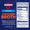 SWANSON S 100% Natural Unsalted Chicken Broth, 32 oz Carton (12 Pack) view 2