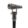 Nautical Wooden Walking Stick W/Brass Telescope Handle ECTORIA Collectible 38'' Long Wood Cane. view 3