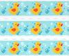 Rubber Ducky - Cake Side Strip - Edible Cake/Cupcake Party Topper - D2910 view 1