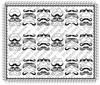Mustache - Cake Side Strip - Edible Cake/Cupcake Party Topper - D20086 view 1