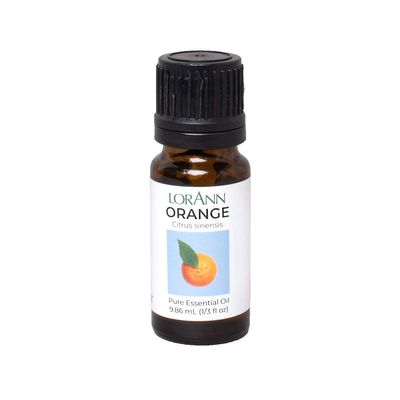 LorAnn Orange Oil (100% Pure Food Grade) 1/3 ounce Dropper Bottle