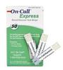 On Call Express Blood Glucose Diabetic Test Strips- 200 count Value Bundle (4boxof50) view 1