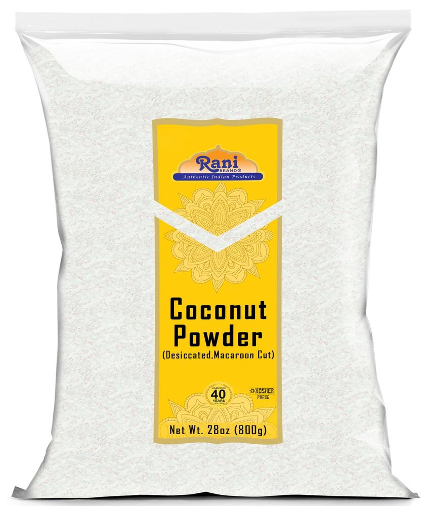 Rani Coconut Fine Powder (Desiccated, Macaroon Cut) 28oz (800g) Raw (uncooked, unsweetened) ~ All Natural | Vegan | Gluten Friendly