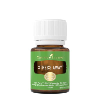 Young Living Essential Oil Blend | Refreshing & Soothing Aroma | 100% Pure Essential Oil for Home, Work, & Personal Use | Stress Away | 15 ml