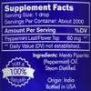 Peppermint Oil, Food Grade, Edible, for Digestion, IBS, Hair  100% Pure, Peppermint Essential Oil, Mint Oil, Safe for Ingestion, by Zongle Therapeutics, 4 OZ view 3