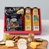 Wisconsin Cheese Company - Specialty Wisconsin Cheese Holiday Gift Box - 100% Wisconsin Cheese, Crackers, Pretzel & Mustard | Perfect for Parties, Charcuterie Boards, and Holiday Gifts view 1