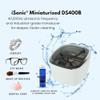iSonic DS400B (PET) Miniaturized Commercial Ultrasonic Denture/Aligner/Retainer Cleaner, Burs and Files for dental offices, 110V 50W view 2