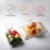 Better crafts 20 x 30 Inch Cellophane Bags, 100 Pack Clear Treat Bags For Basket Wrapping & Food Storage view 4
