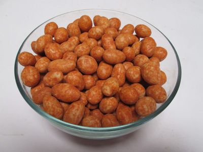 Cajun Coated Peanuts, 2 LB Hot Snack! Candymax