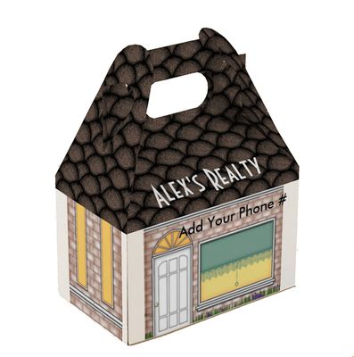 Custom Open House Real Estate House Design Gift Boxes Personalized (25)