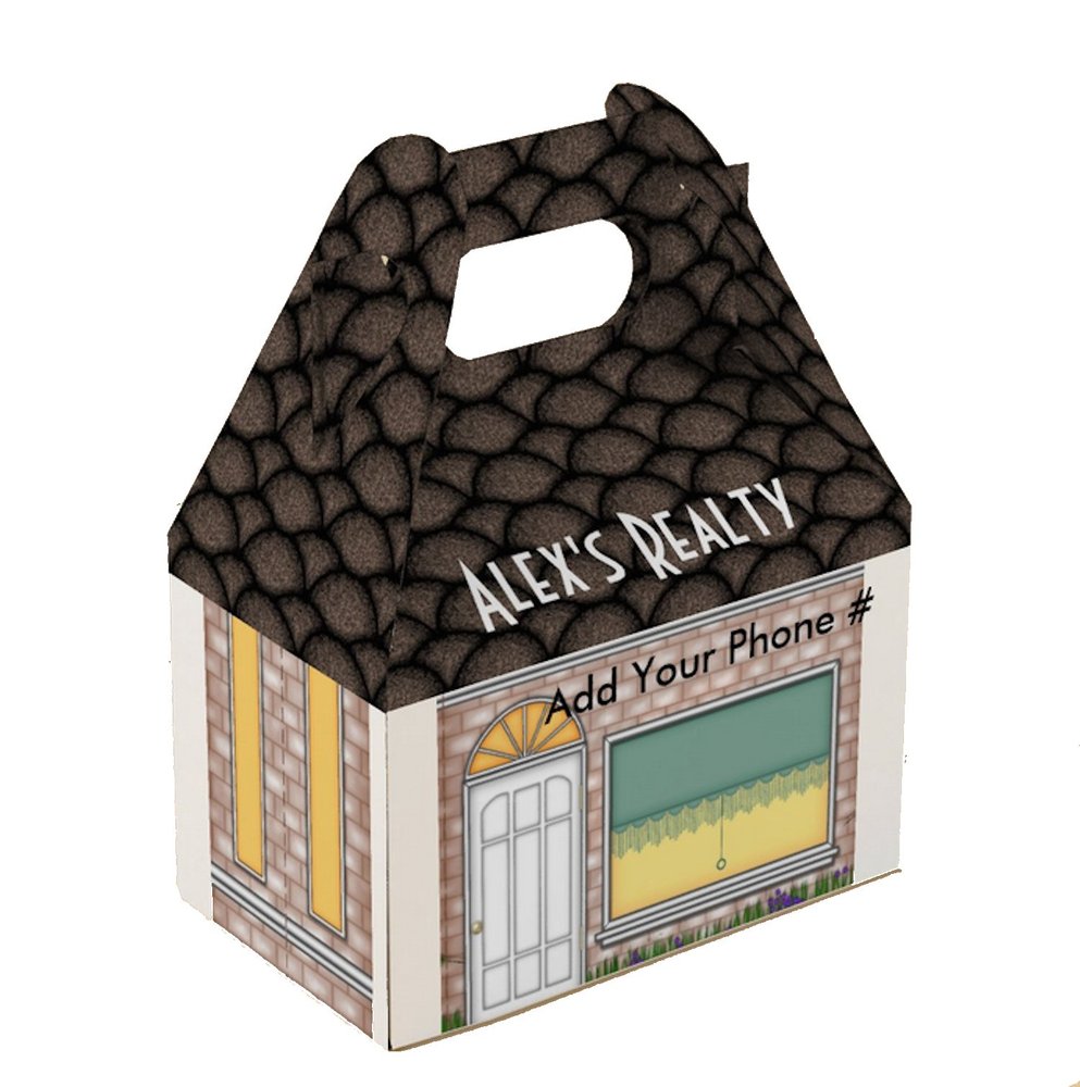 Custom Open House Real Estate House Design Gift Boxes Personalized (25)