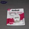 10pcs White Color 20M Tooth Shaped Dental Floss with A Keychain view 2