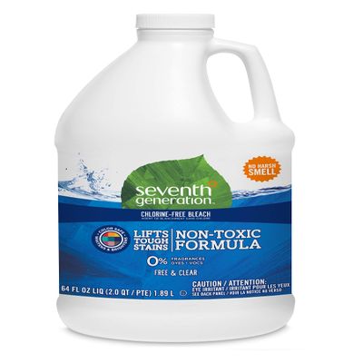 Seventh Generation Chlorine-Free Bleach - Free & Clear - 64 oz - 2 pk