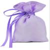 Darling Souvenir 50 Satin Drawstring Gift Pouch Small Wedding Party Favors Bag - 4" x 6.5" inches Baby Shower Thank You Pouches- Lavender view 1
