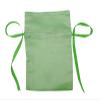 Darling Souvenir 50 Satin Drawstring Gift Pouch Small Wedding Party Favors Bag - 4" x 6.5" inches Baby Shower Thank You Pouches- Mint Green view 2