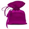 Darling Souvenir 50 Satin Drawstring Gift Pouch Small Wedding Party Favors Bag - 4" x 6.5" inches Baby Shower Thank You Pouches- Magenta Pink view 1