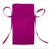 Darling Souvenir 50 Satin Drawstring Gift Pouch Small Wedding Party Favors Bag - 4" x 6.5" inches Baby Shower Thank You Pouches- Magenta Pink view 2