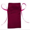 Darling Souvenir 50 Satin Drawstring Gift Pouch Small Wedding Party Favors Bag - 4" x 6.5" inches Baby Shower Thank You Pouches- Burgundy view 2