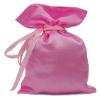 Darling Souvenir 50 Satin Drawstring Gift Pouch Small Wedding Party Favors Bag - 4" x 6.5" inches Baby Shower Thank You Pouches- Baby Pink view 1