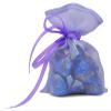 Darling Souvenir 50 Organza Drawstring Gift Pouch Small Wedding Party Favors Bag 4 x 6.5 inches Baby Shower Thank You Pouches- Lavender view 1