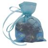 Darling Souvenir 50 Organza Drawstring Gift Pouch Small Wedding Party Favors Bag 4 x 6.5 inches Baby Shower Thank You Pouches- Sky Blue view 1