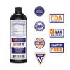 Zhou MCT Oil - Keto Coconut MCT Oil with Caprylic Acid, Whole Body Wellness, Energy, and Brain Health, Pure Medium Chain Triglycerides for Coffee, Unflavored, Non-GMO - 16 fl oz view 2