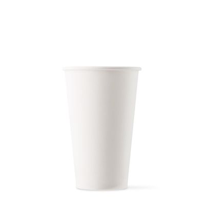 [1000 COUNT]Harvest Pack 16 oz White Single Wall Disposable Paper Cups - Hot Drinks Water Coffee Tea Cocoa Cafe Cappuccino Espresso Latte Chocolate