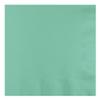 Creative Converting 3-Ply Fresh Mint Lunch Napkin, 6.5" x 6.5", Green view 1
