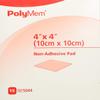 PolyMem Cloth Wound Dressings, Non-Adhesive, 4" x 4", Box of 15 view 1