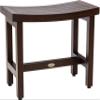 Patented 24" Sumba Lotus Mocha-Shield Teak Shower Bench - 1 Count (Pack of 1) view 1