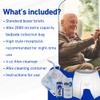 Afex Night Time Incontinence Management System - Incontinence Supplies with Standard Briefs with High Style Receptacle, Accessories & Extra Capacity Bed Bag - XL (for 40-42 Waist) view 3