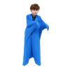 SANHO Dynamic Movement Sensory Body sock, Large,9-12 years old,56''HX28''W,Good for Height:52"-61",Updated Version,Blue view 1