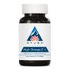 Ayush Herbs High Omega 3 - Omega 3 Fish Oil, 1000mg Per Capsule, EPA & DHA Fish Oil Supplement for Women & Men, Natural Lemon Flavor - 60 Softgel Capsules (1 Count) view 1