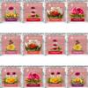 Teabloom Heart-Shaped Flowering Teas  12 Assorted Blooming Tea Flowers  Green Tea + Jasmine, Pomegranate, Strawberry, Rose, Litchi & Peach view 2