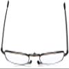 Foster Grant Gideon Fold Flat Reading Glasses, Black/Transparent, 64 mm, +2.00 view 4