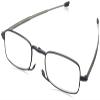 Foster Grant Gideon Rectangular Reading Glasses, Blue/Transparent, 64 mm, +1.50 view 1
