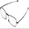 Foster Grant Gideon Rectangular Reading Glasses, Brown/Transparent, 64 mm, +1.50 view 1