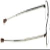 Foster Grant Gideon Rectangular Reading Glasses, Brown/Transparent, 64 mm, +1.50 view 3
