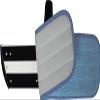 18" Microfiber Mop Pads - Hook and Loop, Washable, Wet/Dry : 12 Pack view 4