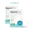 NannoPad Multipack Pads and Pantyliners - Certified Organic Cotton Pads - Regular, Super and Pantyliners for Full-Cycle Protection - Minimize Odors (36 Count (Pack of 2)) Nannocare view 1