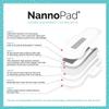 NannoPad Multipack Pads and Pantyliners - Certified Organic Cotton Pads - Regular, Super and Pantyliners for Full-Cycle Protection - Minimize Odors (36 Count (Pack of 2)) Nannocare view 4