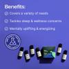 Plant Therapy Top 6 USDA Organic Essential Oil Set - Lavender, Peppermint, Eucalyptus, Lemon, Tea Tree 100% Pure, Natural Aromatherapy, for Diffusion & Topical Use, Therapeutic Grade 10 mL (1/3 oz) view 2