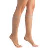 EvoNation Womens Sheer 20-30 mmHg Compression Stockings  Knee High Open Toe Support for Swelling, Varicose Veins, DVT, Flight Travel, Circulation and Pain Relief  Sheer, Firm Fit  Made in USA view 2