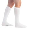 EvoNation Mens USA made Knee High 20-30 mmHg Graduated Compression Socks  Moderate Pressure Compression Garment, White, Medium view 2