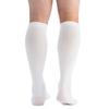 EvoNation Mens USA made Knee High 20-30 mmHg Graduated Compression Socks  Moderate Pressure Compression Garment, White, Medium view 3