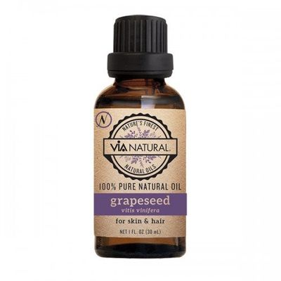 VIA Natural 100% Pure Natural Oil 1 oz - Grapeseed