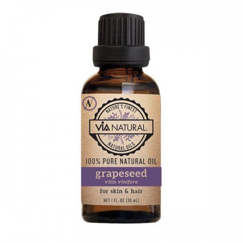VIA Natural 100% Pure Natural Oil 1 oz - Grapeseed